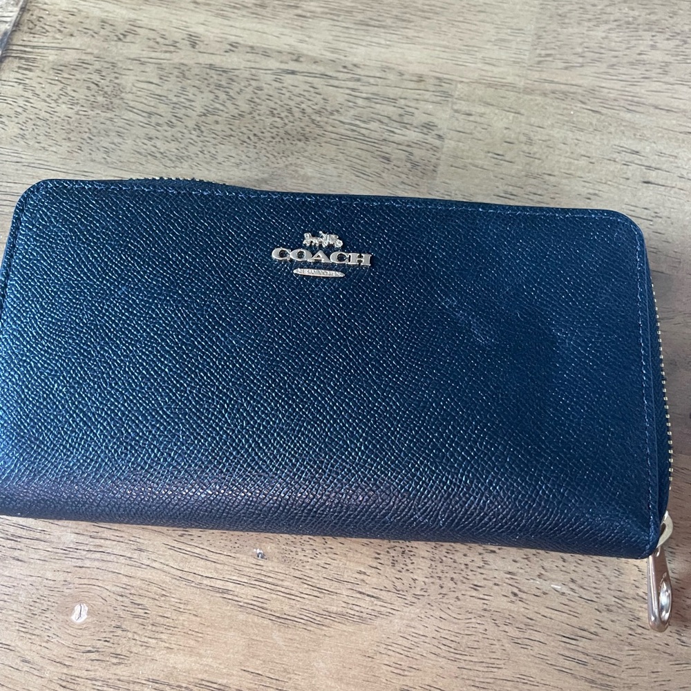 Coach Black Wallet